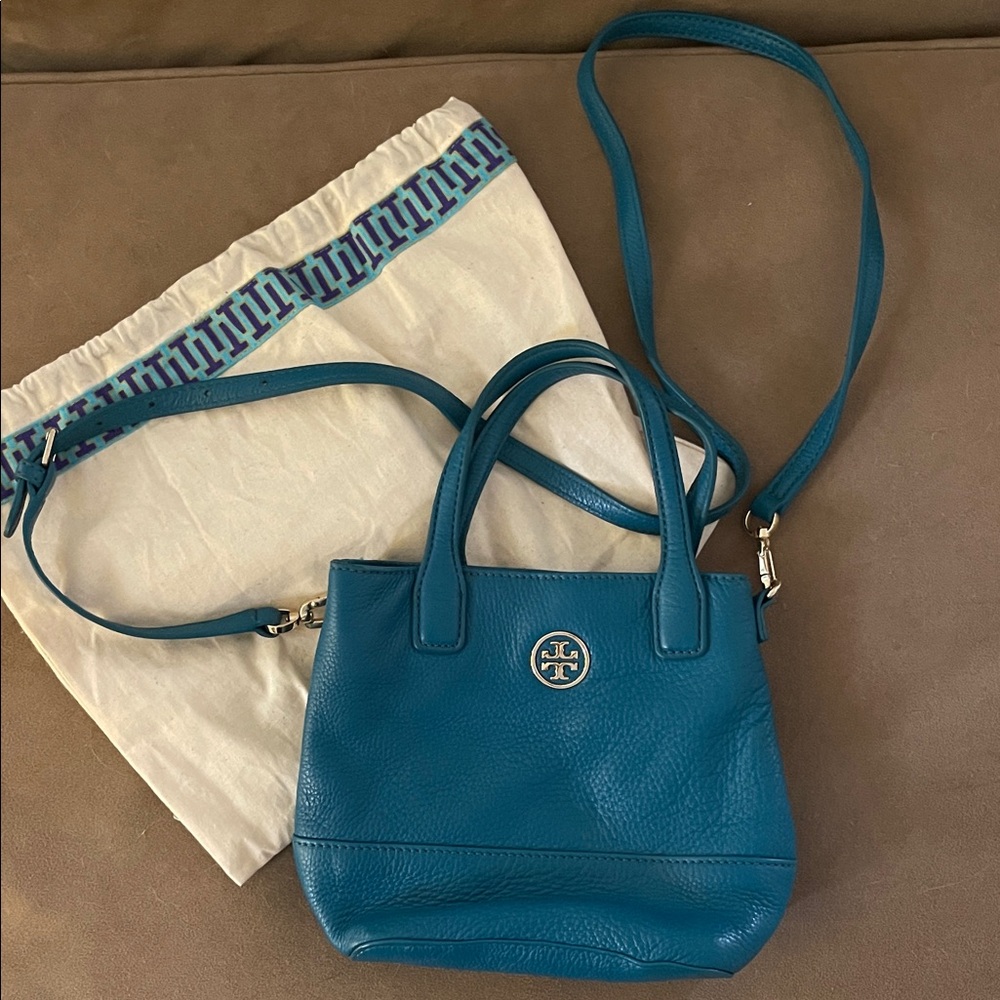 Tory Burch Teal Crossbody Bag